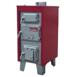 Totya S-25 A vegyestüzelésű kazán nagy ajtós