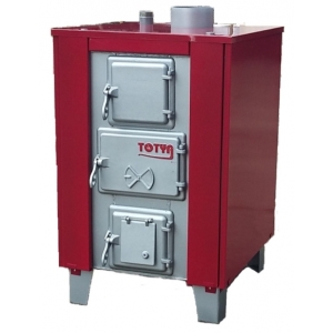 Totya S-45 A vegyestüzelésű kazán nagy ajtós